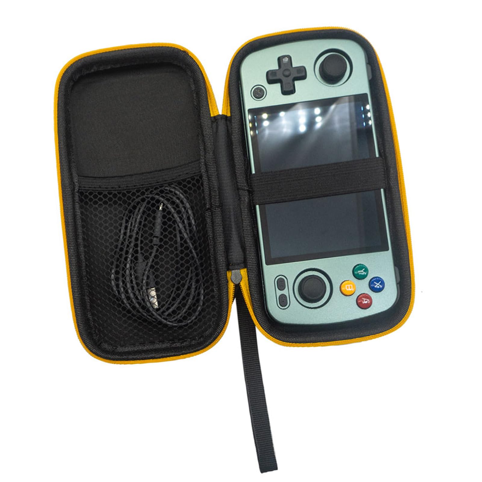 Yunseity Eva-Hartschale für die Handheld-Spielekonsole RG405M/RG351P/, Tragbare Tragetasche, Schützende Aufbewahrungstasche, Stoßfest