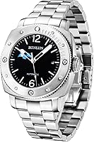 BINLUN Men’s Wrist Watch Mechanical Automatic Watches Waterproof Stainless Steel Dress Wristwatch for Men with Date Display Gift for Family Friend