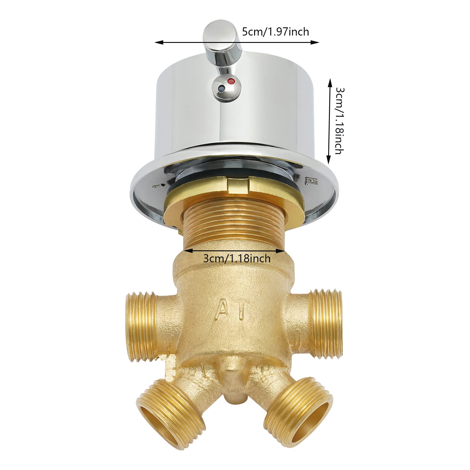 Robinet mitigeur de douche 4 voies Robinet de douche Robinet 