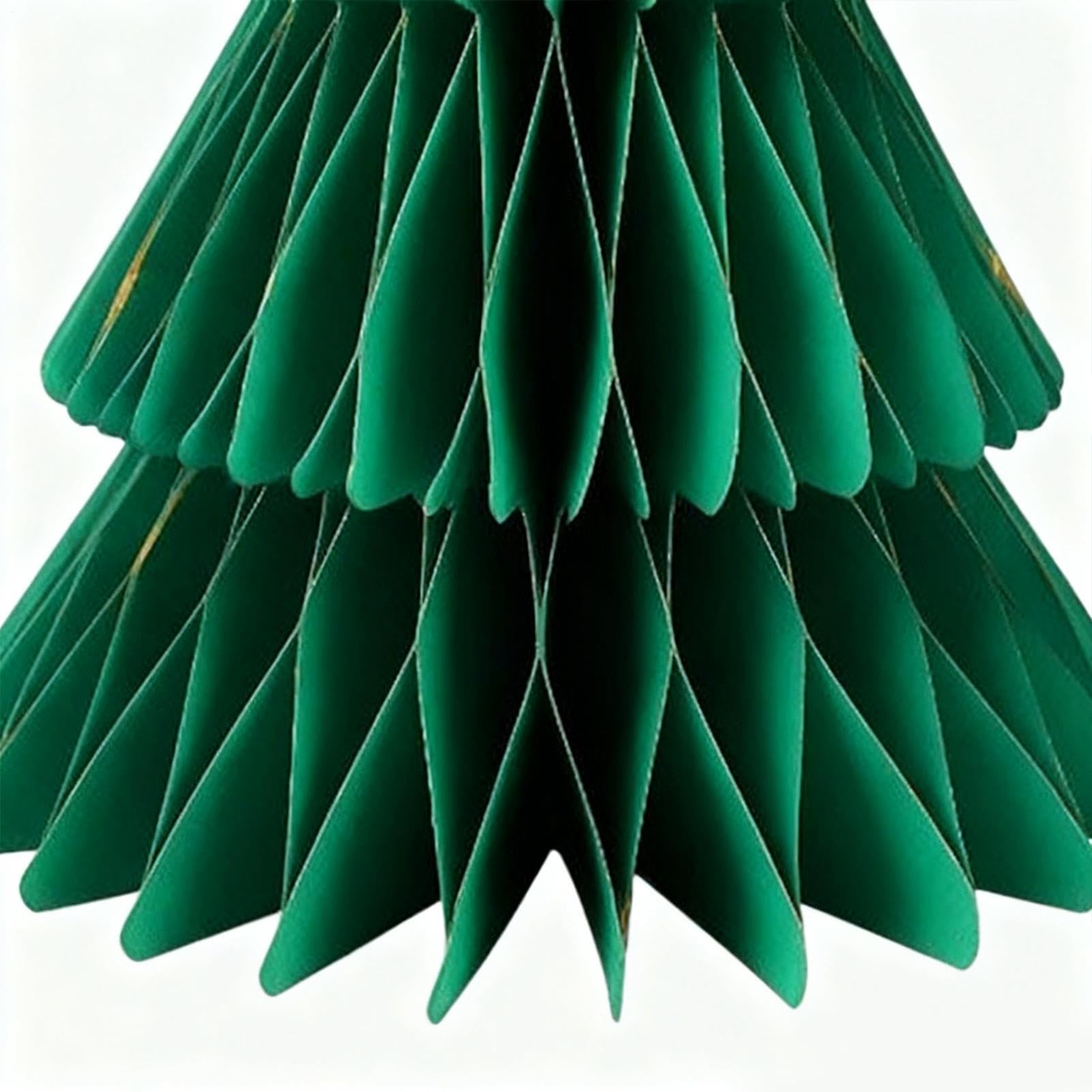Árbol De Papel para Navidad 8 Piezas Centro De Mesa Decoración para | Decoración Navideña De Papel para Invierno Hogar Oficina Habitación Chimenea Apartamento Casa de Campo Repisa
