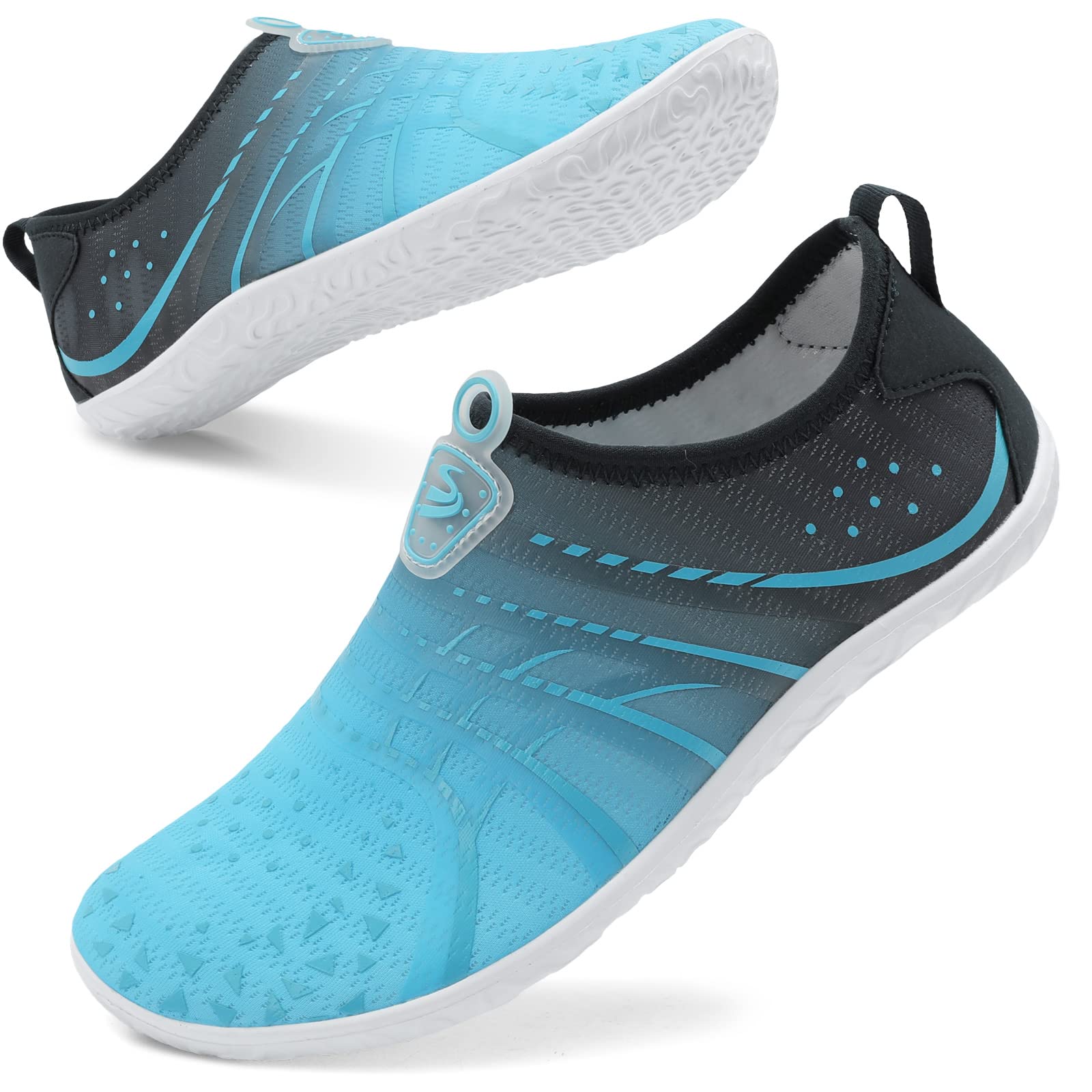 Spesoul Womens and Mens Water Shoes Breathable Quick Dry Soft Barefoot Aqua Socks for Hiking Swim Beach Surf Yoga Sport