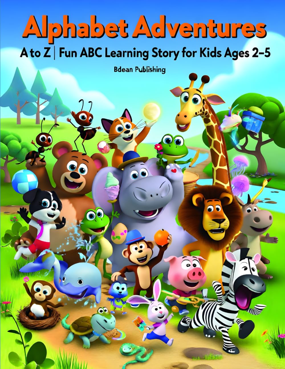 Alphabet Adventures A to Z: A Fun ABC Learning Story for Toddlers & Preschoolers Ages 2–5