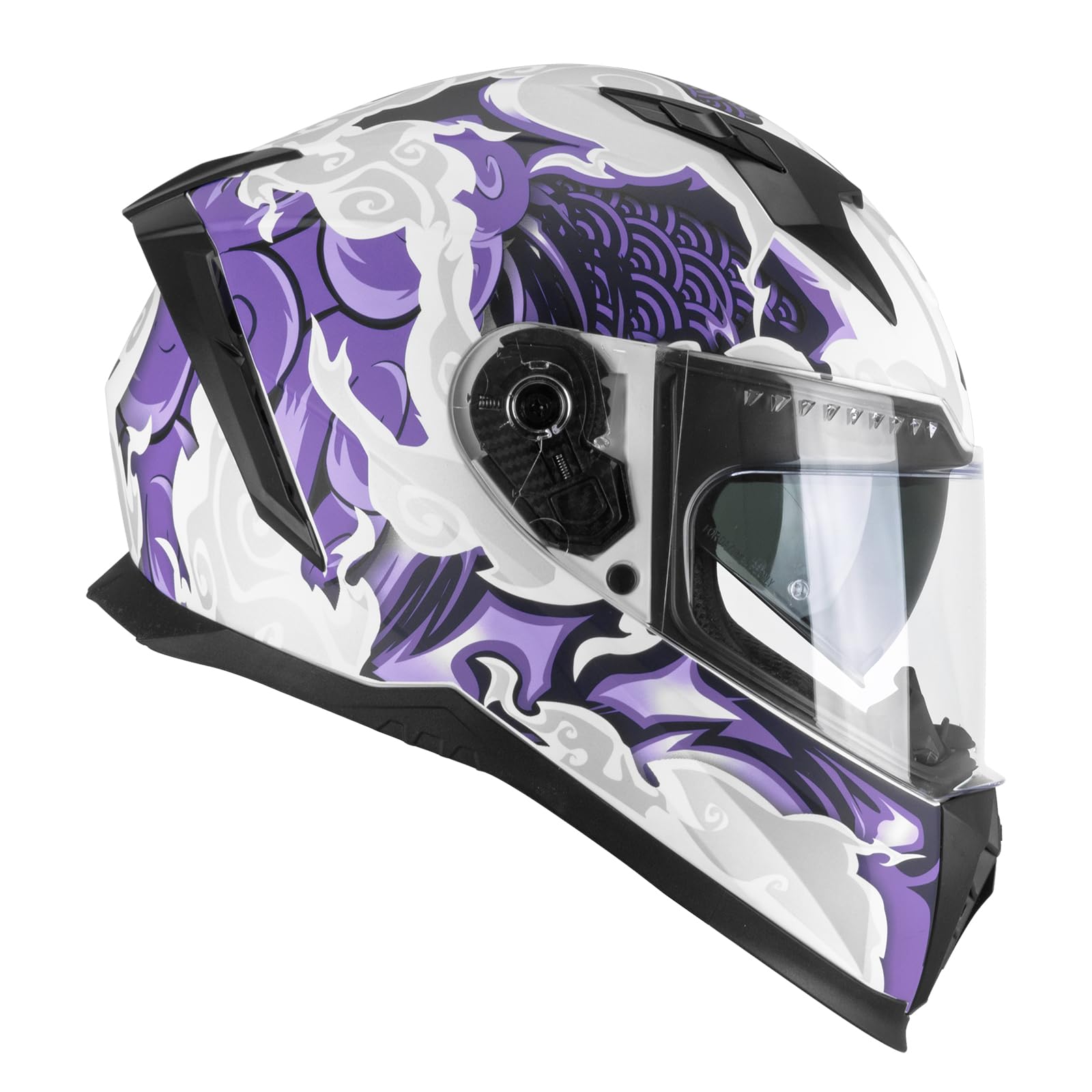 CGM 311F BLAST CLOUD Bianco Viola opaco S