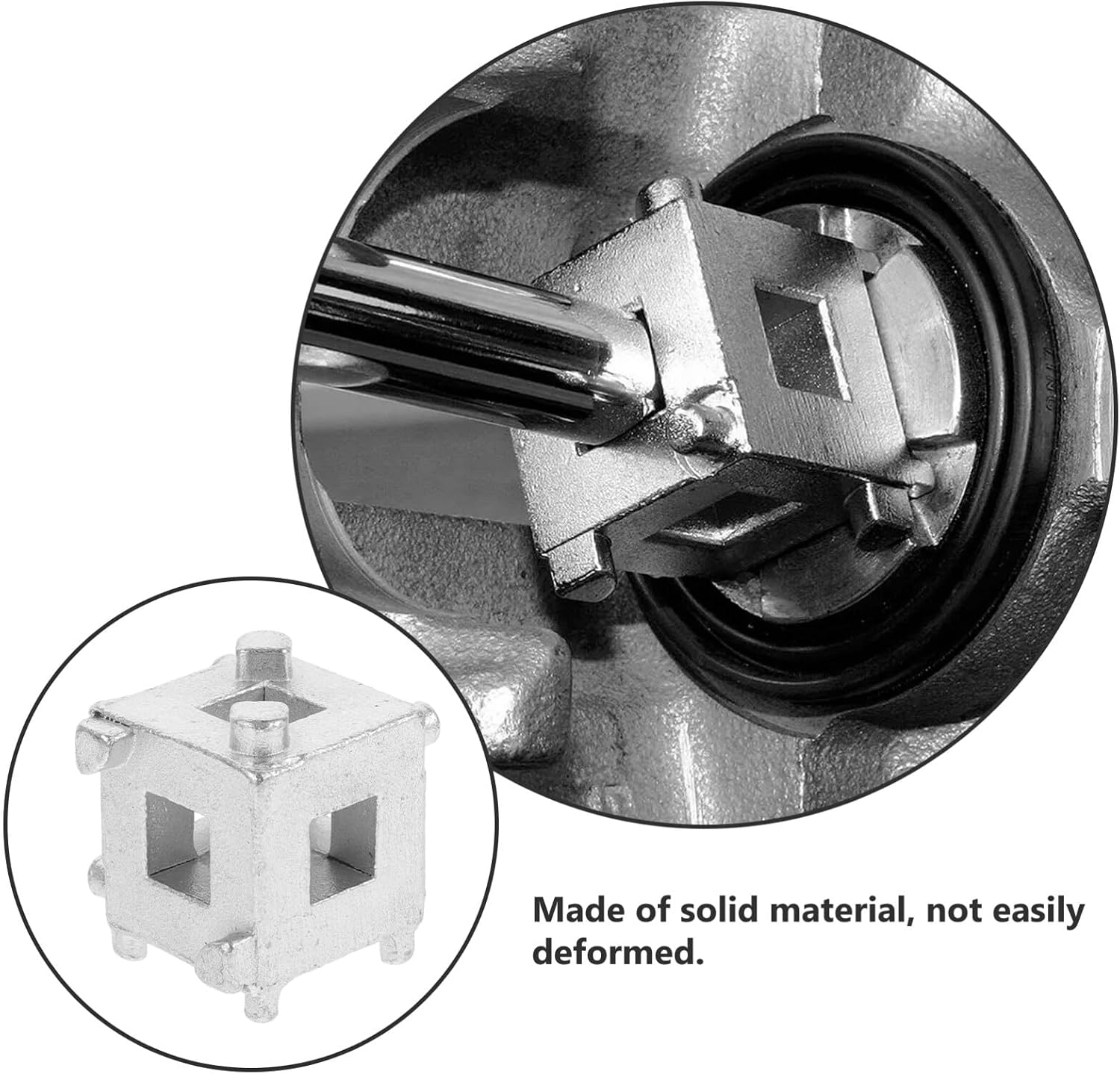 Automobile Rear Disc Brake Piston Tool Compact Brake Caliper Tool for Easy Installation and Lightweight Design for Efficient Automotive Maintenance Tasks