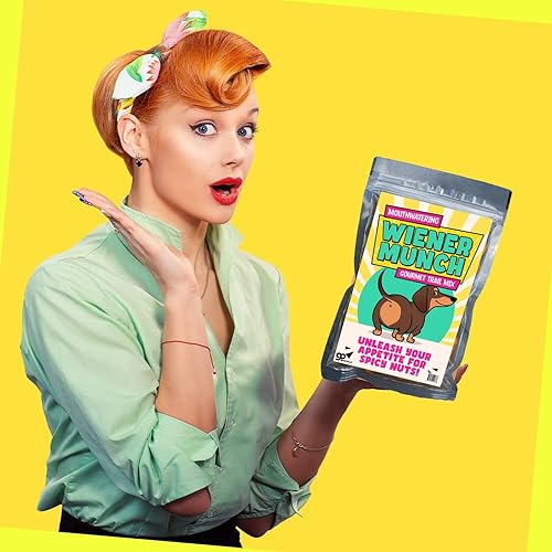 Miniatura 2 de Wiener Munch Trail Mix  Divertidos rellenos de calcetines para mujeres  Regalos para dueños de perros  Elefante blanco extraño  Regalos de broma