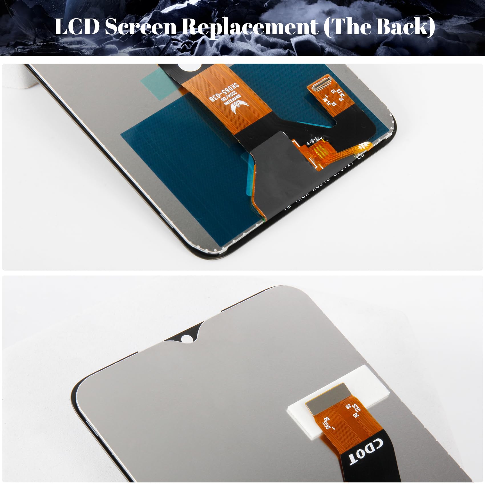 Amazon.com: for Tecno Spark Go 2023 BF7n Screen Replacement
