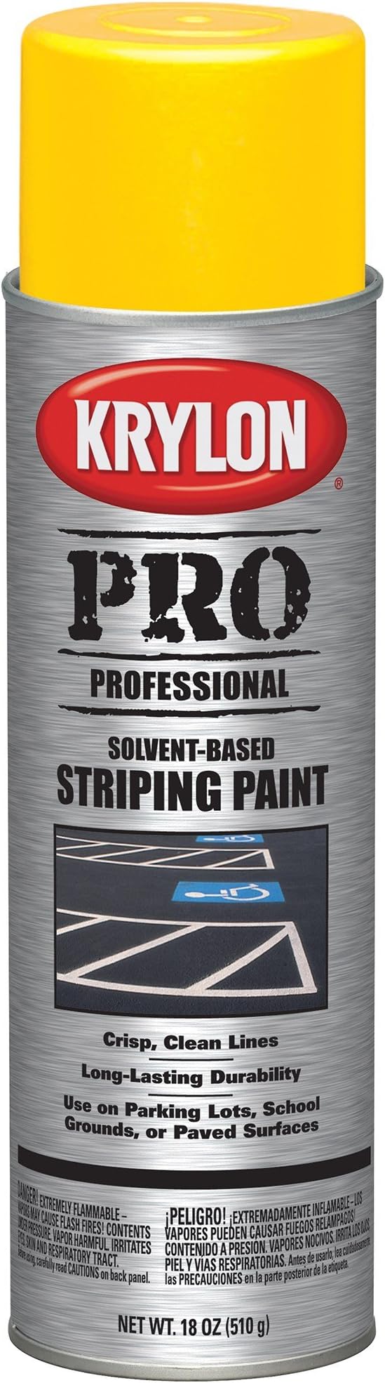 5911 18 Oz Yellow Highway Striping Paint