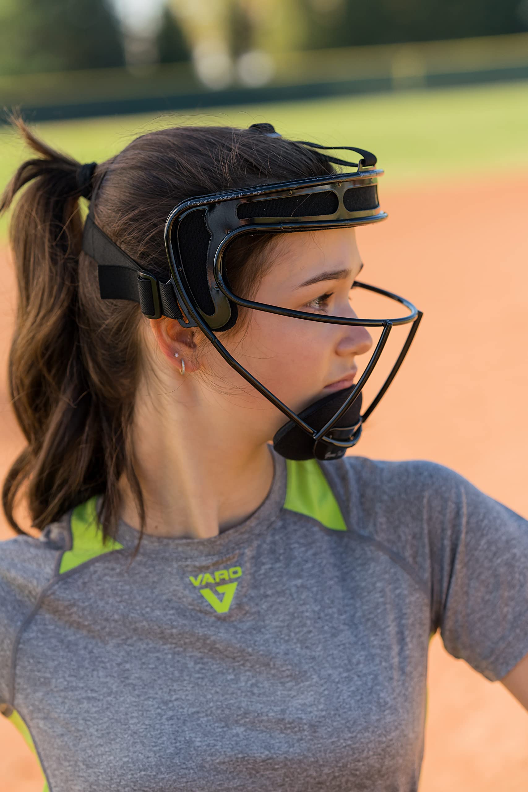 Masque de sécurité softball moyen clair visage Markwort avec