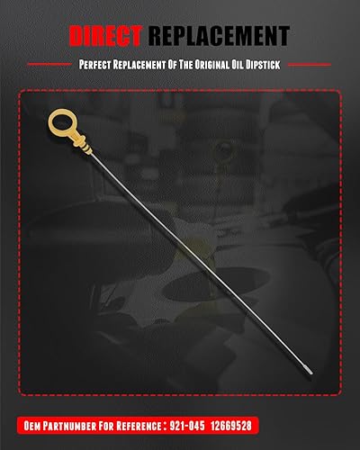 Miniatura 130 de CCIYU L3G6-10-450F - Varilla de aceite de motor de repuesto para Mazda 3 2012-2015 para Mazda 5 2011-2013 para Mazda 6 2010-2012 para Mazda CX-7 Dip