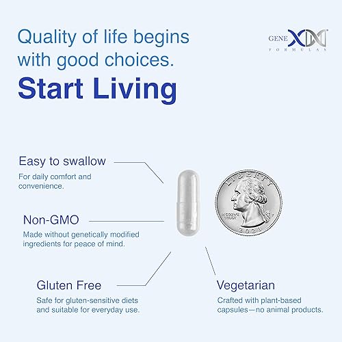 Miniatura 5 de Genex Formulas Suplemento TMG de 1000 mg (120 cápsulas)  Certificado NSF para seguridad, calidad y precisión de etiquetado  Betaína anhidra