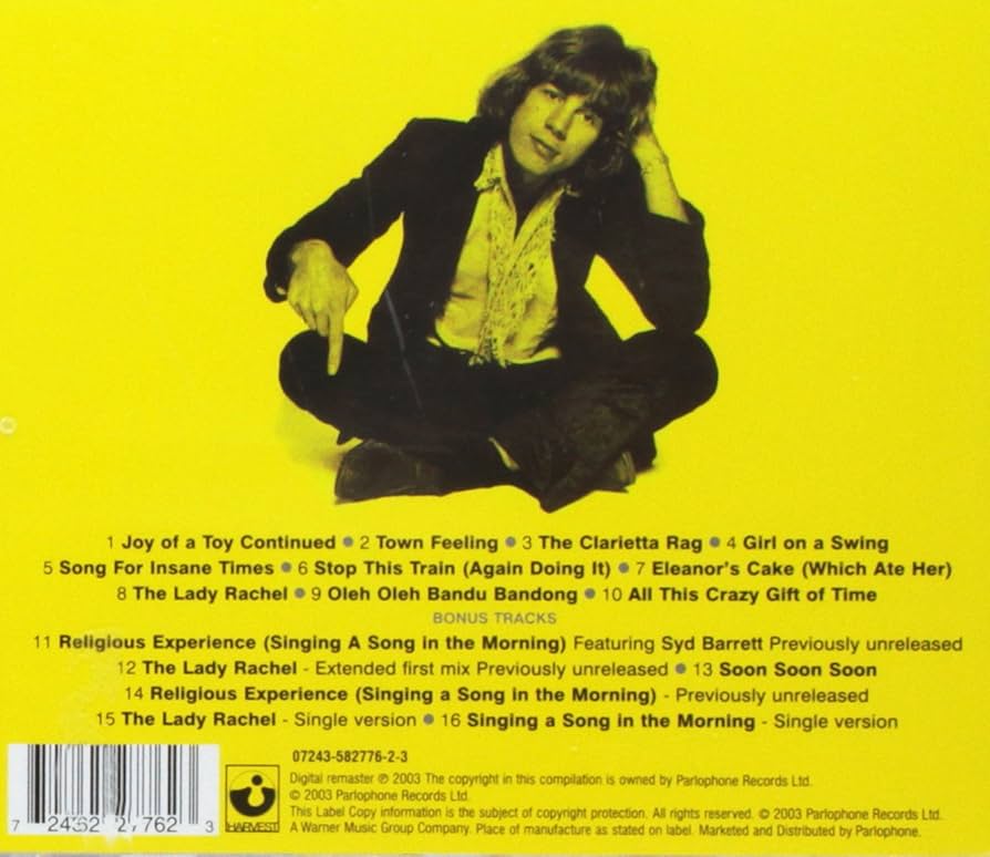 おもちゃの歓び Kevin Ayers Joy Of A Toy 紙ジャケット 今日の1枚】Kevin Ayers／Joy Of A Toy（おもちゃの歓び