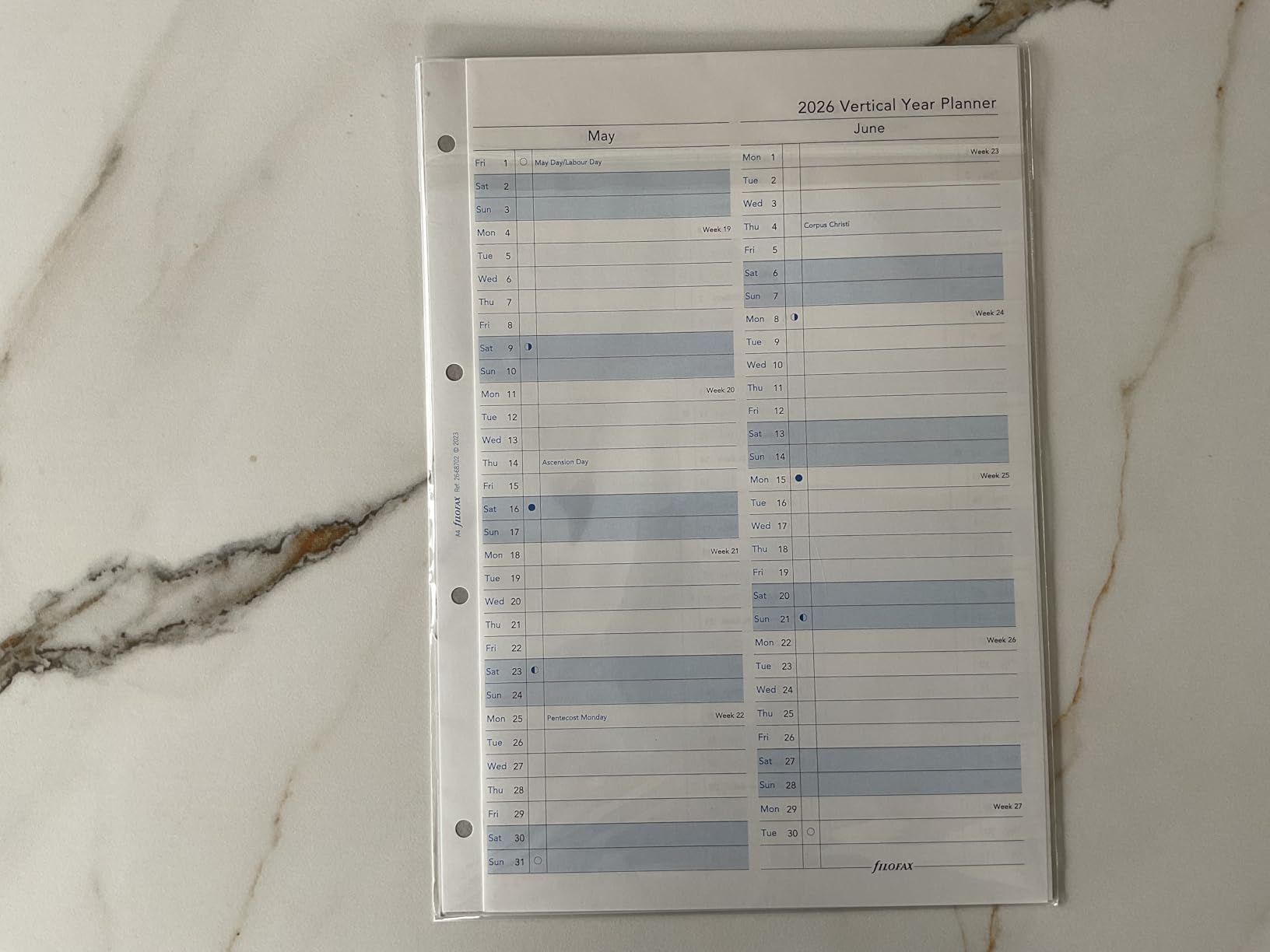 Filofax A4 2026 year planner 68702 : Amazon.co.uk: Stationery & Office ...