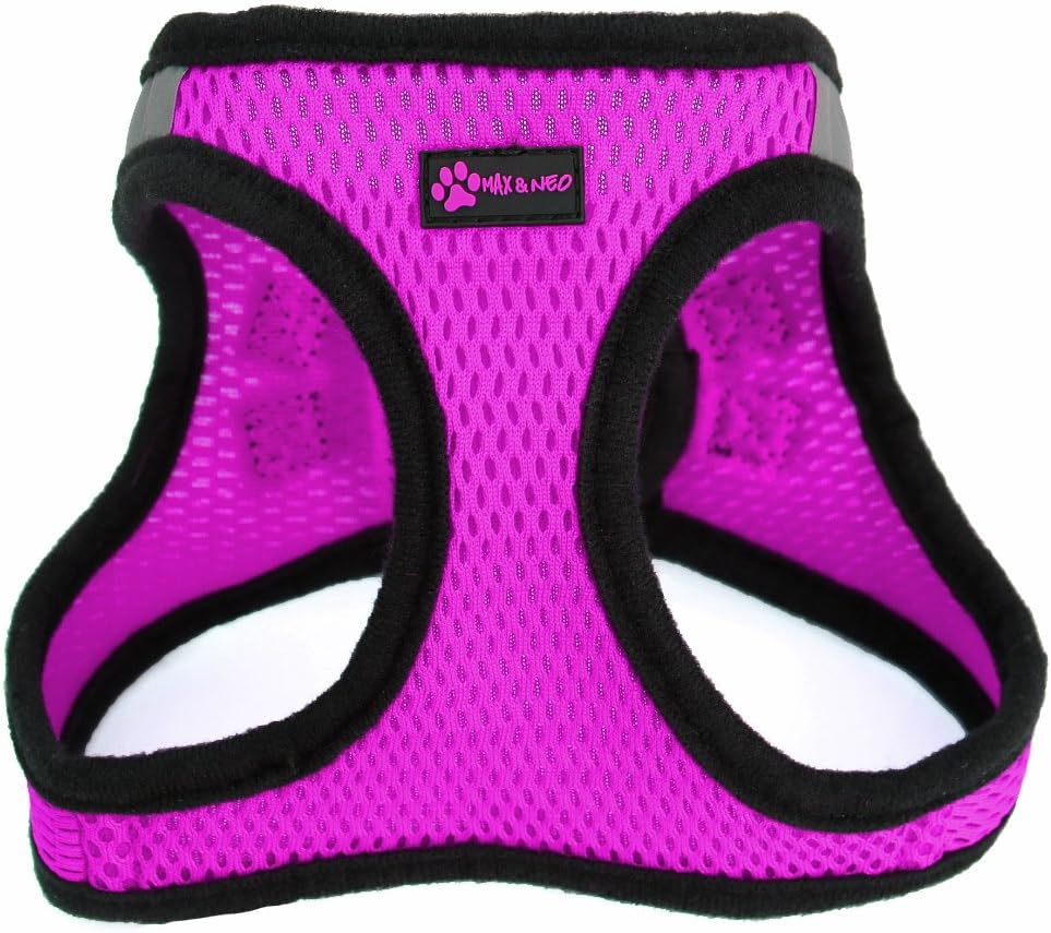 Max and Neo Nanu Small Dog Reflective Dog Harness We Donate a Harness
