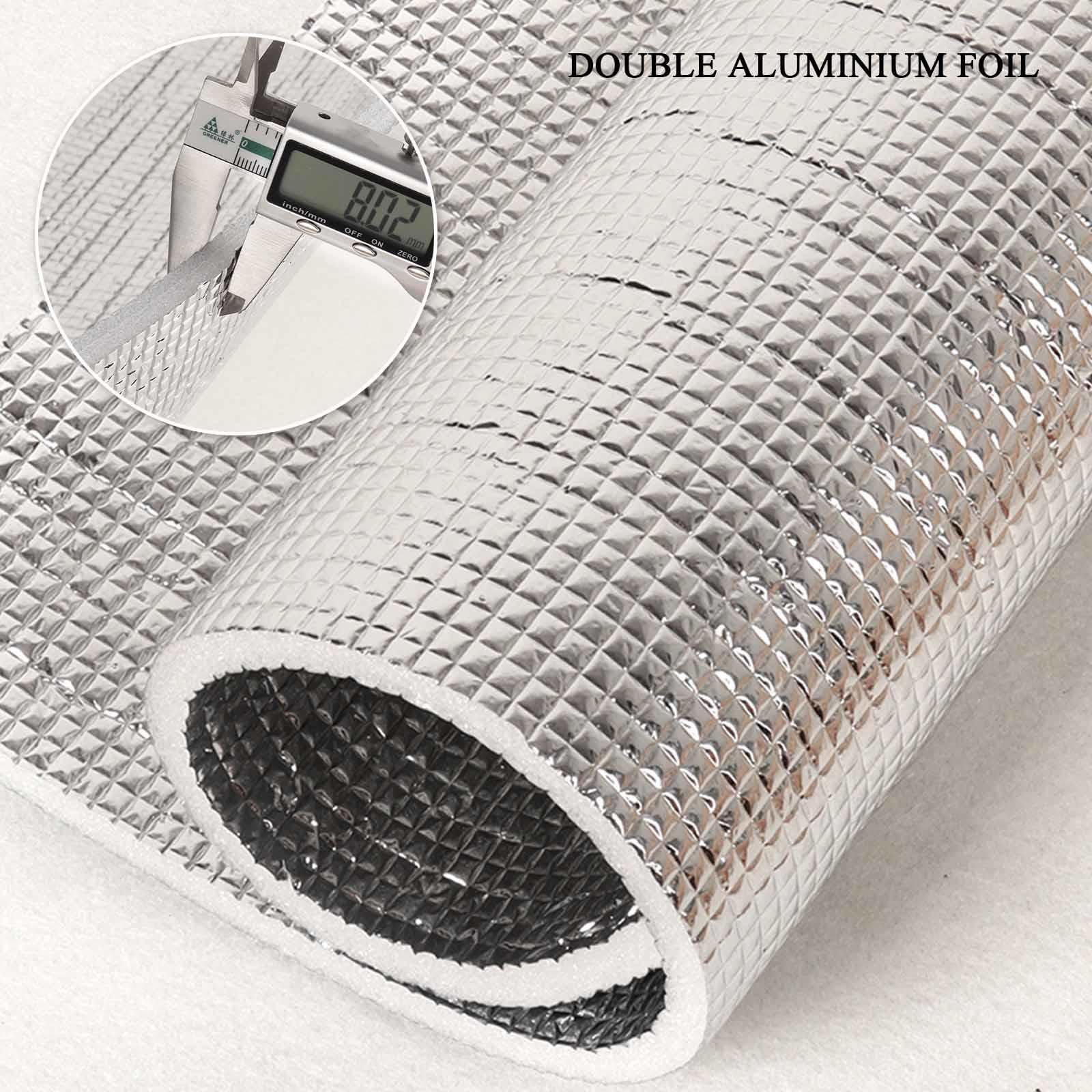 Film Isolant Thermique Anti-Éblouissement,Film De Fenêtre Réfléchissant Chaleur,Film D'intimité Occultant,Film Isolant Protection Solaire En Aluminium,Pour Véranda/Lanterneau,W×H-115x200cm/45x79in