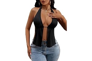 SOLY HUX Women's Sexy Halter Top