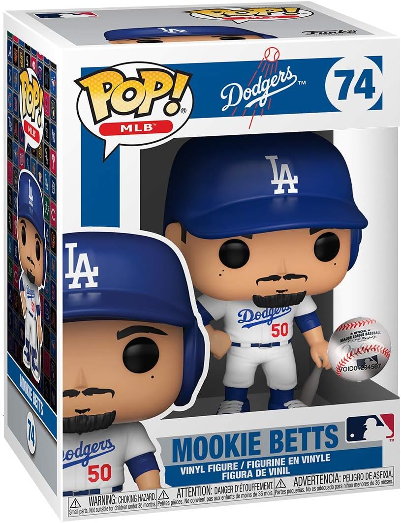 Mookie betts funko pop dodgers Clearance