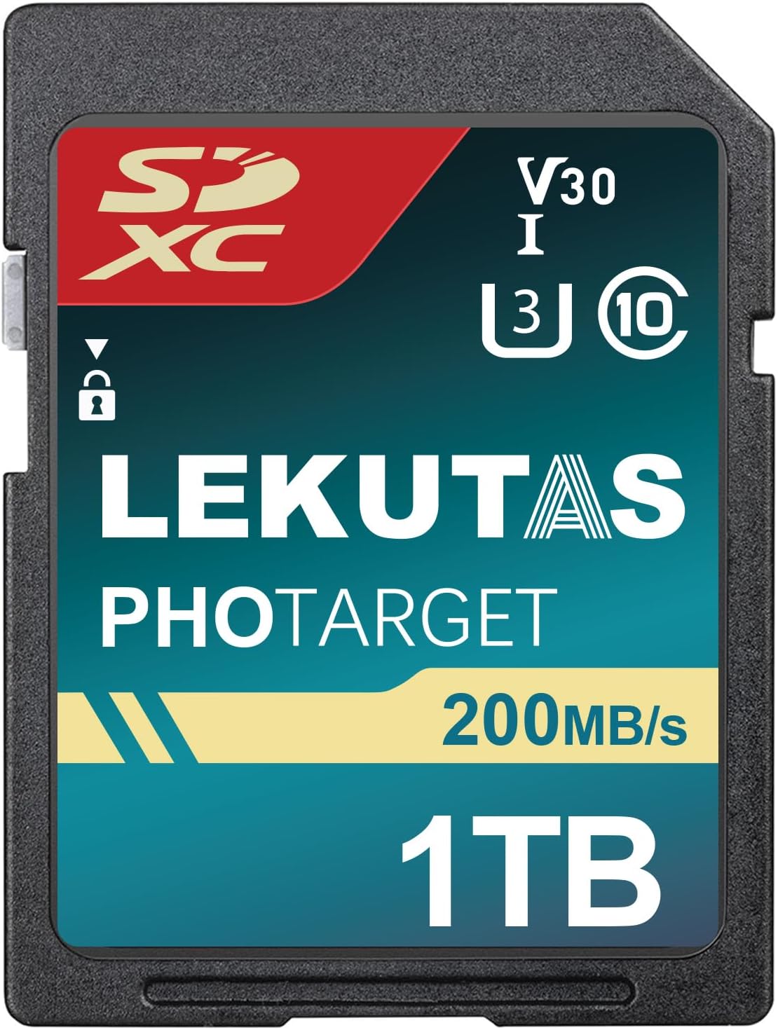 1T(999GB) SDXC UHS-I Memory Card - Up to 200MB/s Read Speed, C10, U3, V30, 4K UHD, Full-HD 4K Video SD Card for Canon Nikon Sony Panasonic DSLR, Mirrorless Cameras
