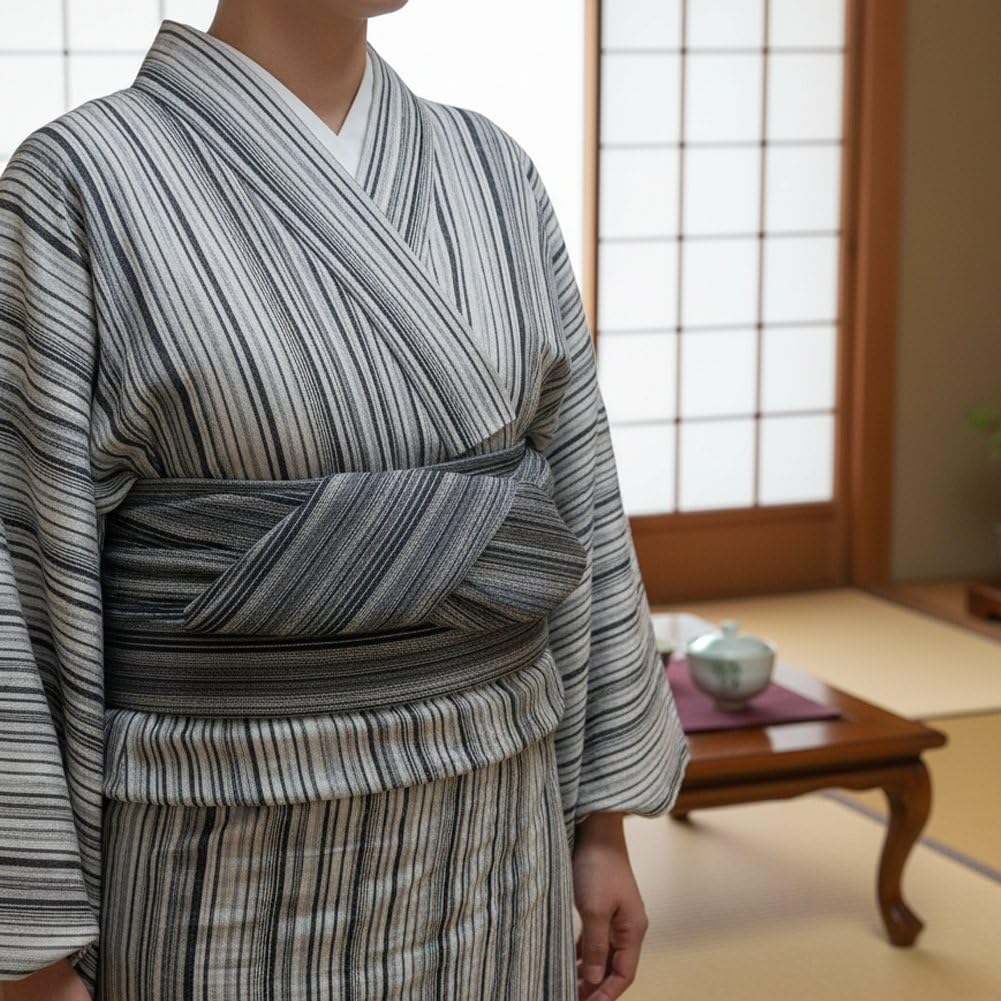 Ceinture De Kimono Japonais Traditionnelle Japonaise Yukata, Ceinture Obi Rigide, Cordon De Serrage pour Kimono Yukata