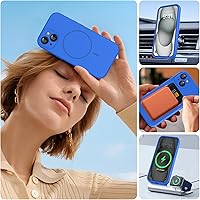 Vista 1593 de Miracase Funda diseñada para iPhone 13 Pro Max con protector de pantalla, [forro de microfibra suave antiarañazos], funda protectora de silicona