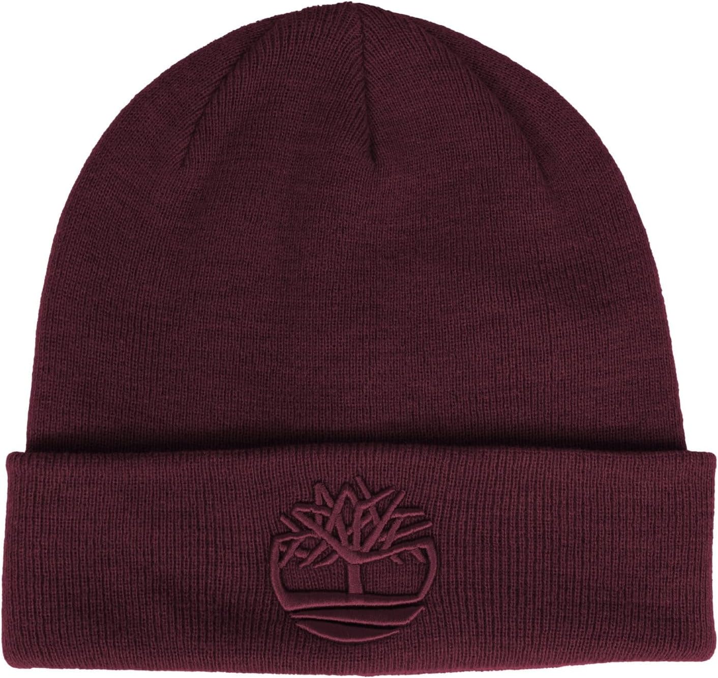 Timberland Men’s Tonal 3D Embroidery Beanie - Soft Knit Winter Hat, Raised Logo, Warm Stretch Fit for Cold Weather Wear - Image 3