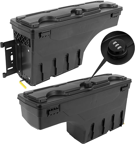 Miniatura 2 de ROADFAR Caja de almacenamiento para caja de camioneta del lado izquierdo del conductor  derecho  Reemplazo para Dodge Ram 1500 2002-2010 para Ram