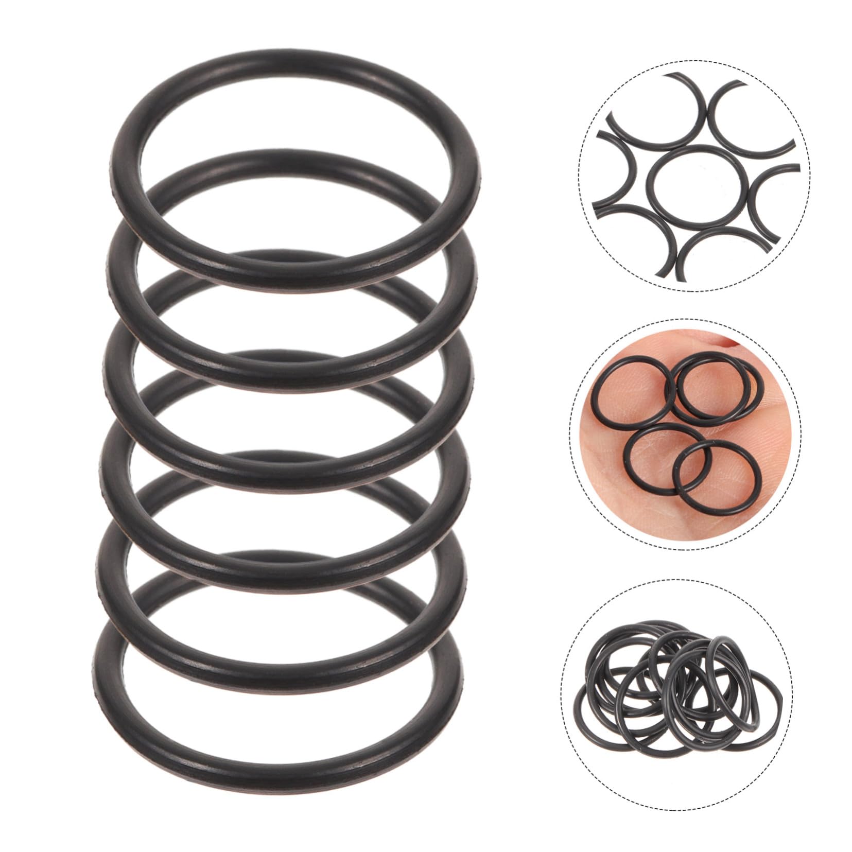 20 Anneaux en Caoutchouc pour Trompette, Accessoires de Protection Sonore et Pare-chocs, pour Coulisse de Trompette, Lot Pratique de 20 Pièces