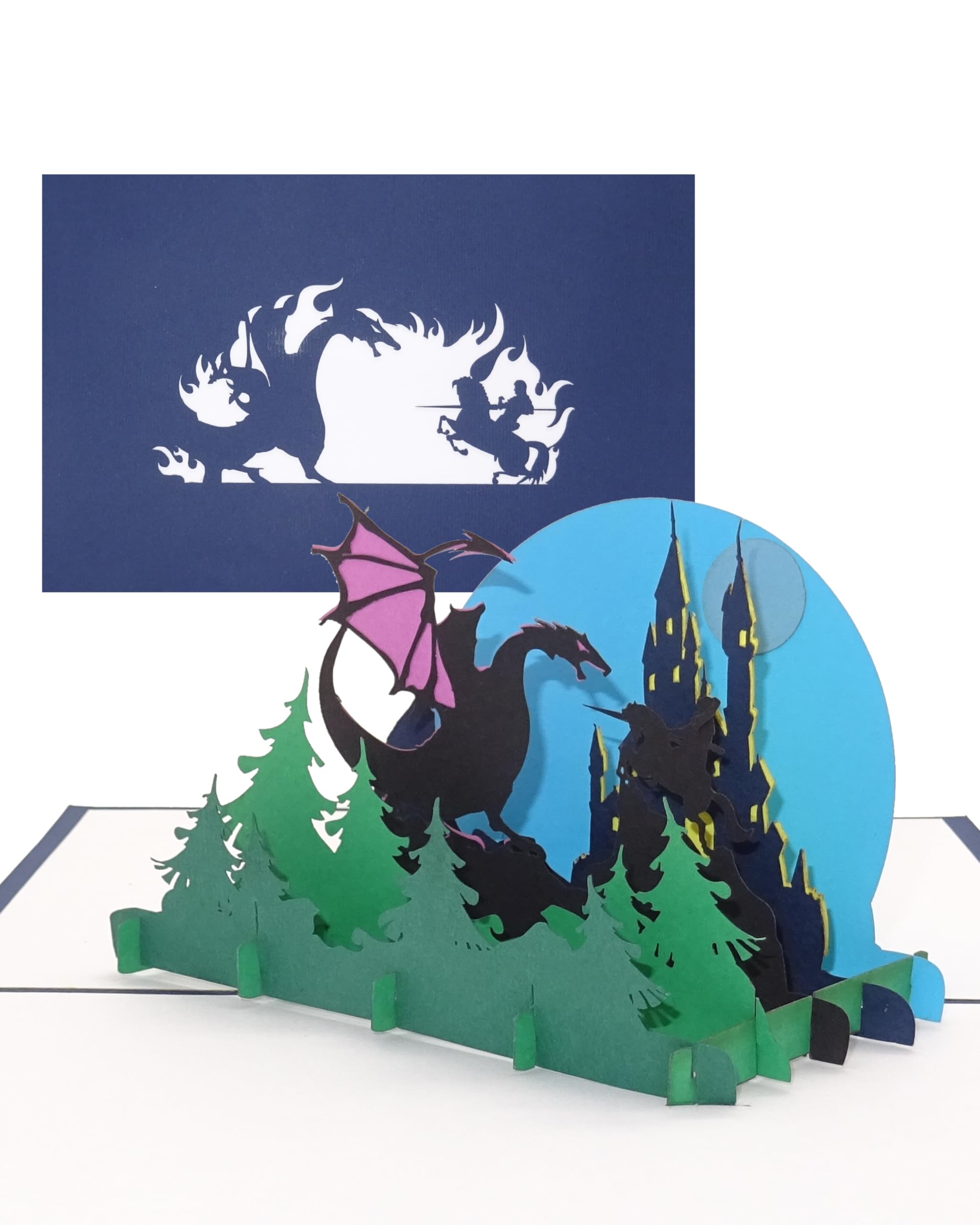 Pop Up Carte 3D,Happy Birthday Carte de Voeux Anniversaire, Invite
