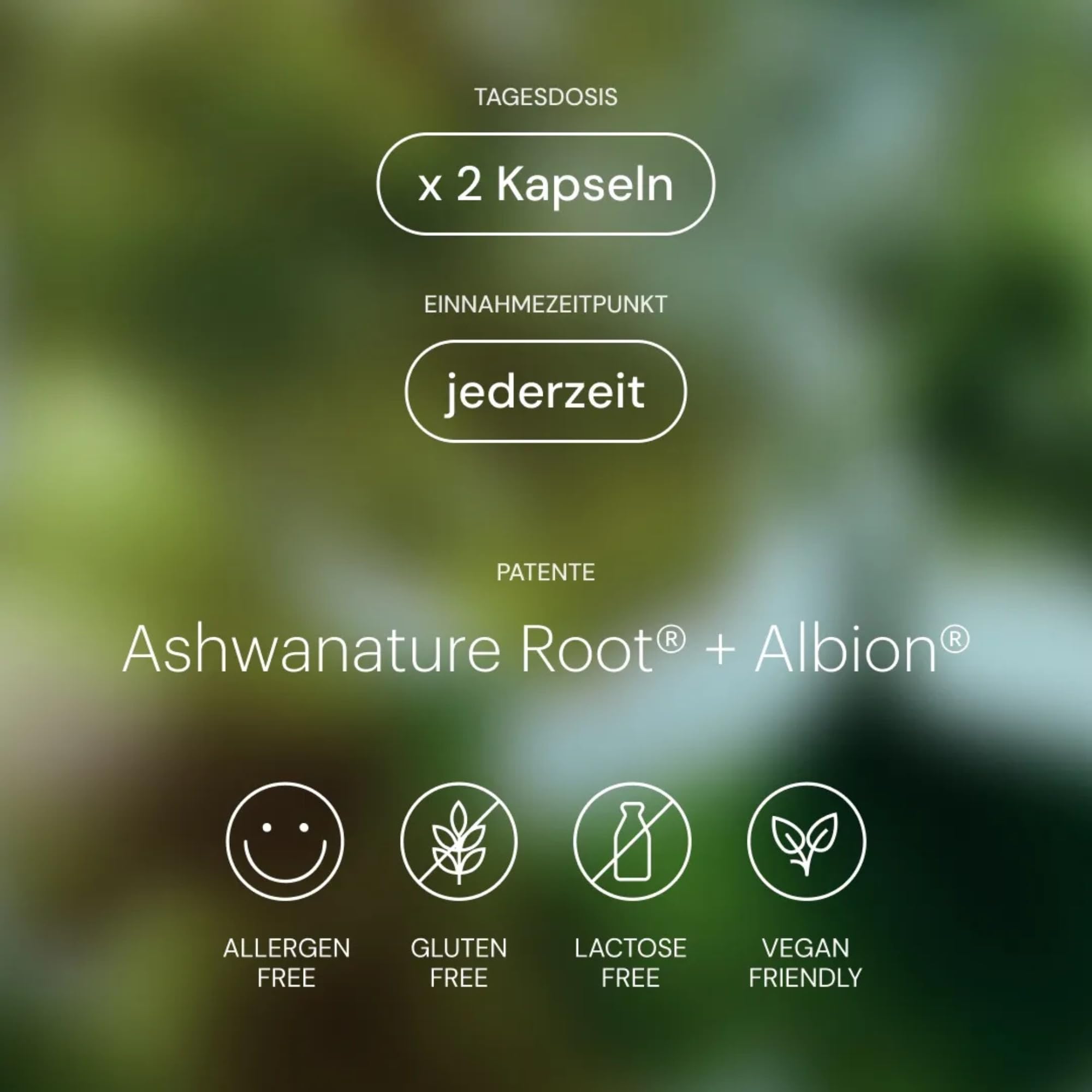 Ashwagandha Kapseln Hochdosiert mit Magnesium + Rhodiola + Reishi + Ginkgo Cortisol Senken + Fördert Ruhe + Gedächtnis + Konzentration Vegan Ohne Gluten und Laktose Ashwaganda be levels