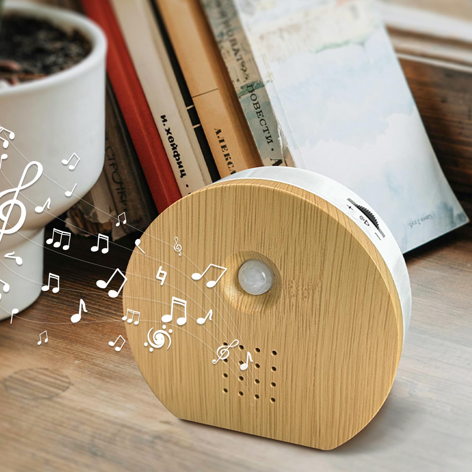 Vogelgezwitscher Box Mit Bewegungsmelder - 11 Naturgeräusche & Timer Funktion