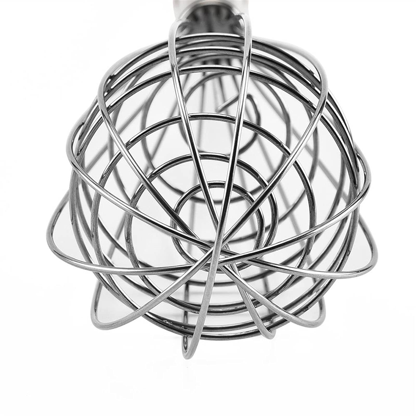 Saturey Frusta da Cucina Uovo di Acciaio Inossidabile Whisk Cucina Uovo Beater Utensile da Cucina for miscelazione Whisking Whisking Beating Kitchen Accessories Attrezzi Uovo Sbattitore a Mano