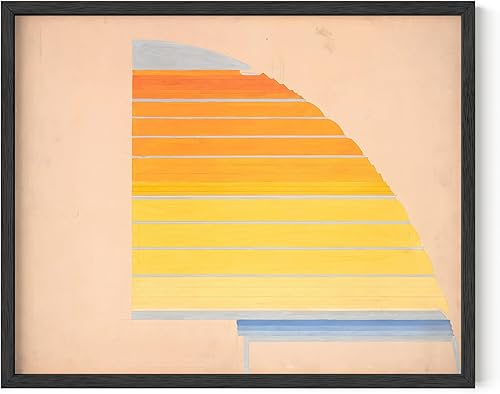 Miniatura 215 de HAUS AND HUES Arte abstracto moderno para pared, arte de sala de estar azul y verde, obra de arte moderna para paredes, imagen minimalista para sala