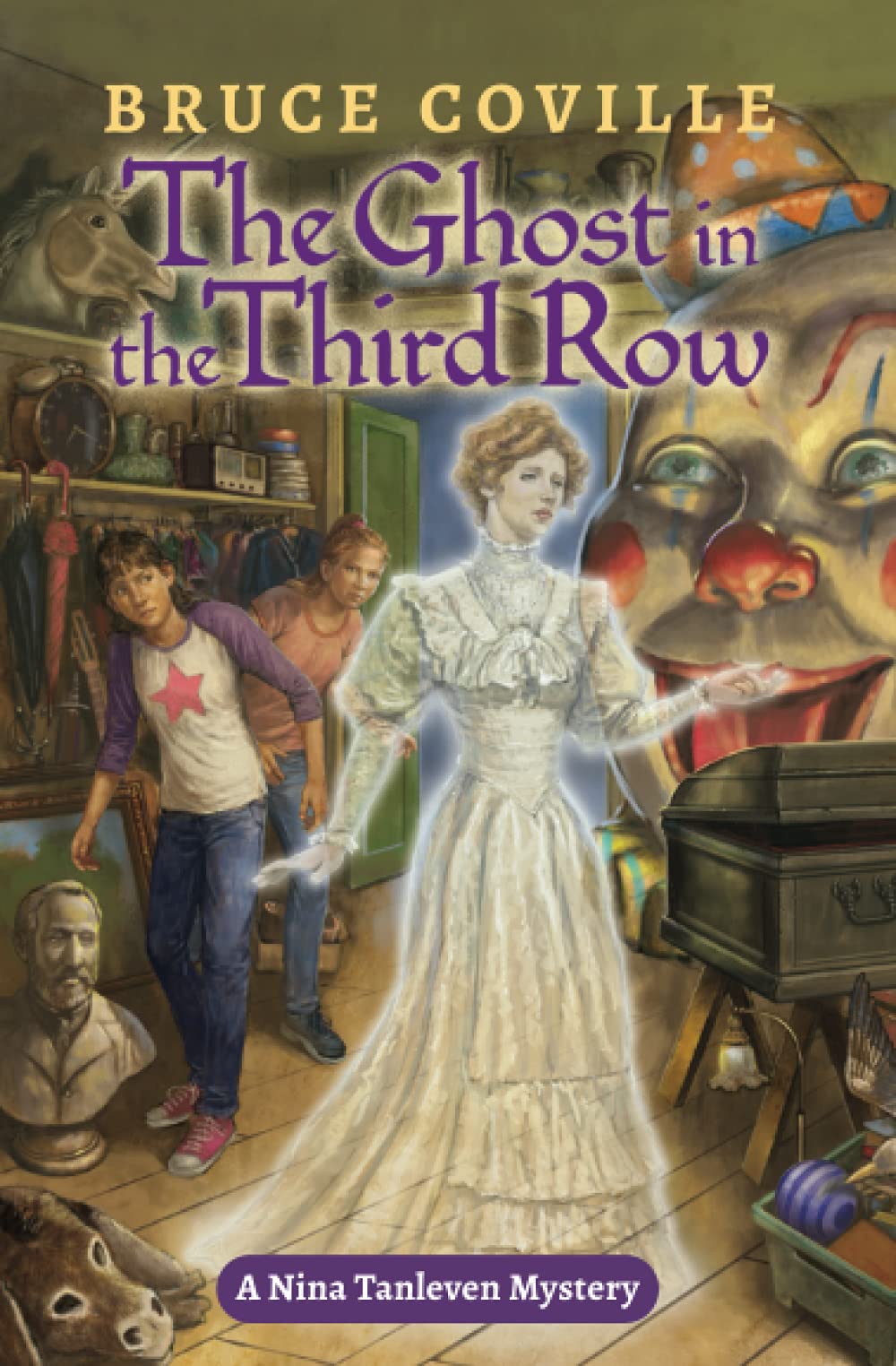 The Ghost in the Third Row (The Nina Tanleven Mysteries)