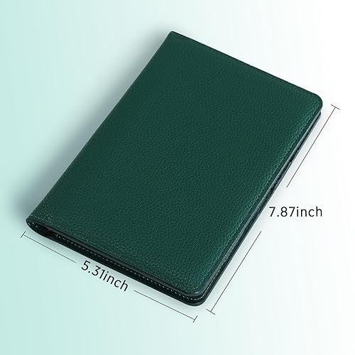 Miniatura 196 de CoBak - Libreta para mesero, organizador con bolsillo con cierre, para personal de restaurantes, 5 bolsillos grandes, con portabolígrafo, verde