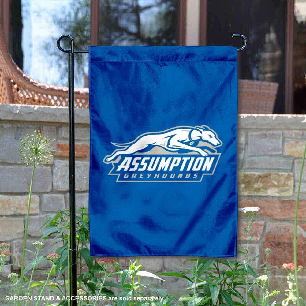 Assumption College Greyhounds Garden Flag Double Sided Banner