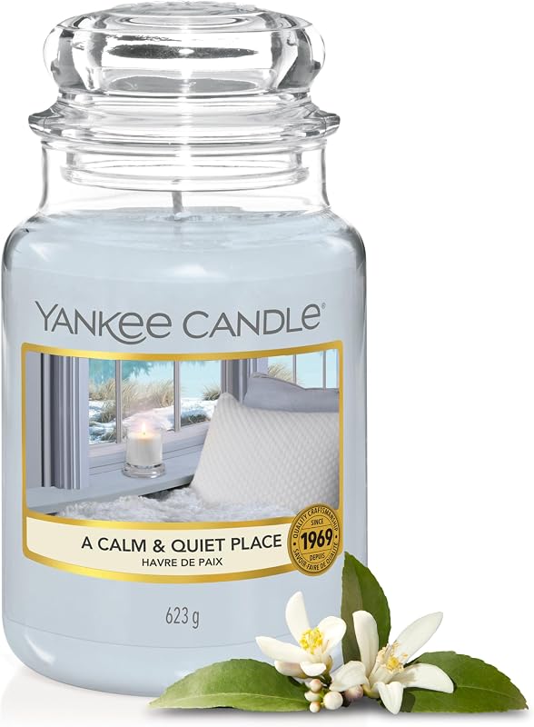 A Calm and Quiet Place Jar, Grey, 10.7 x 10.7 x 16.8 cm