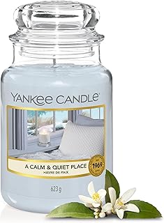 Scented Candle | A Calm & Quiet Place Large Jar | Long Burning Candles: up to 150 Hours | Perfect Gifts for Women