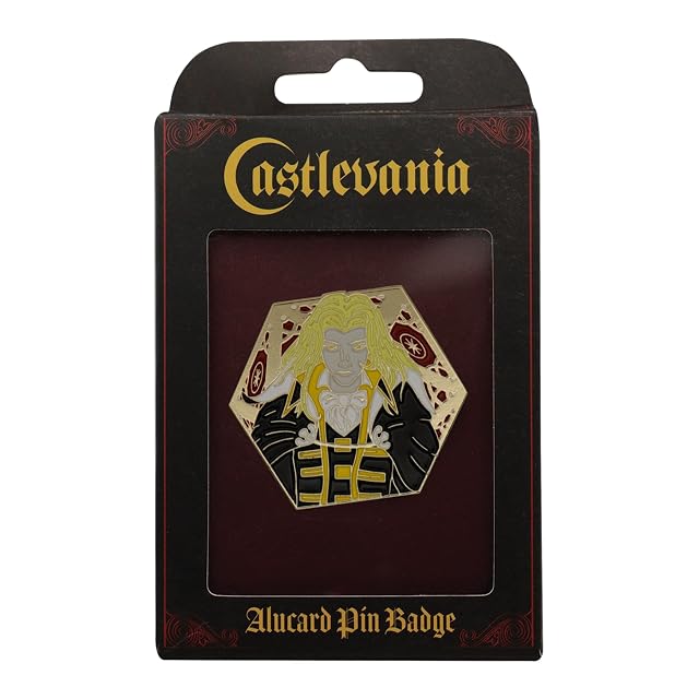 Foto 2 de 5 de Castlevania Alucard - Pin esmaltado de edición limitada, coleccionable, numerado