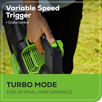 Greenworks 80V (770 CFM) Brushless Cordless Leaf Blower, 4.0Ah +2.0Ah Battery and Rapid Charger (Genuine Greenworks Battery / 75+ Compatible Tools)
