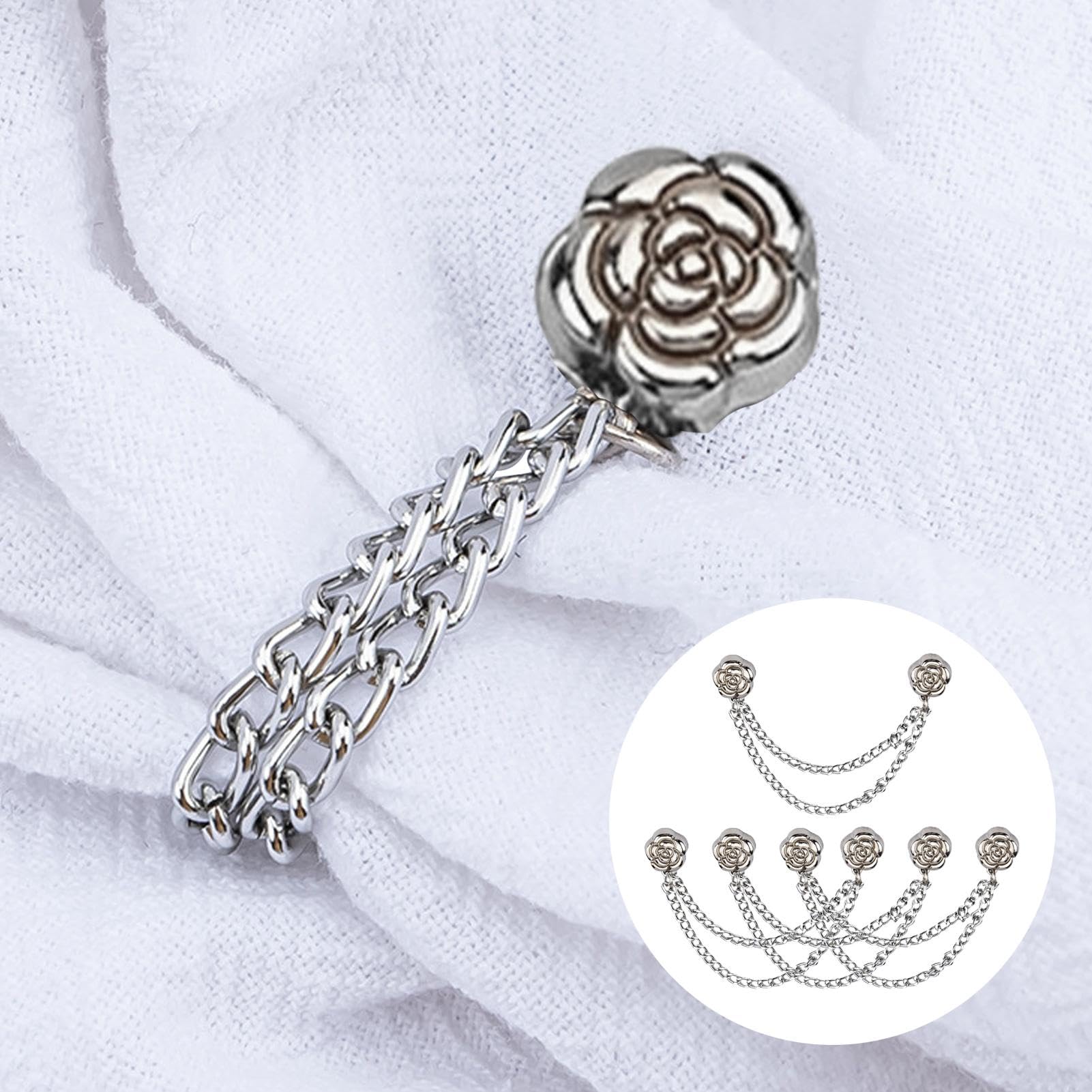 Pinces Magnétiques Pour Vêtements – Ajustement Manches, Cols, Ourlets Sans Abîmer Le Tissu - 4