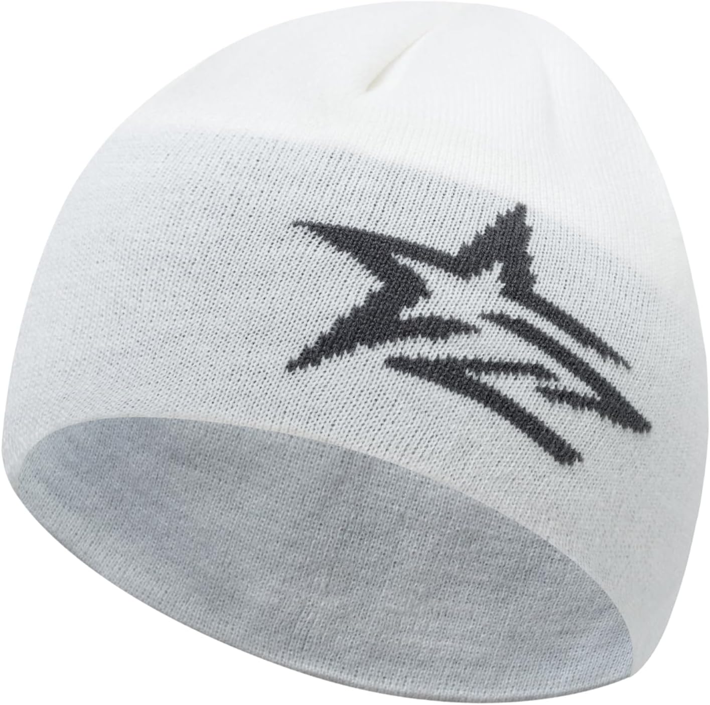 Beanie Hat Warm Thick Knit Winter Skull Cap for Men Women Cool Beanie Outdoor Running Made from Recycled Polyester