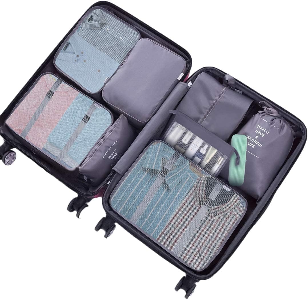 GEEDIAR 9-Piece Travel Packing Organizers - Image 2