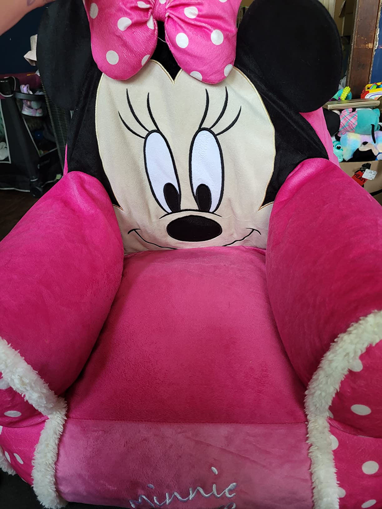 11/mo Finance Idea Nuova Disney Minnie Mouse Figural Bean Bag Chair