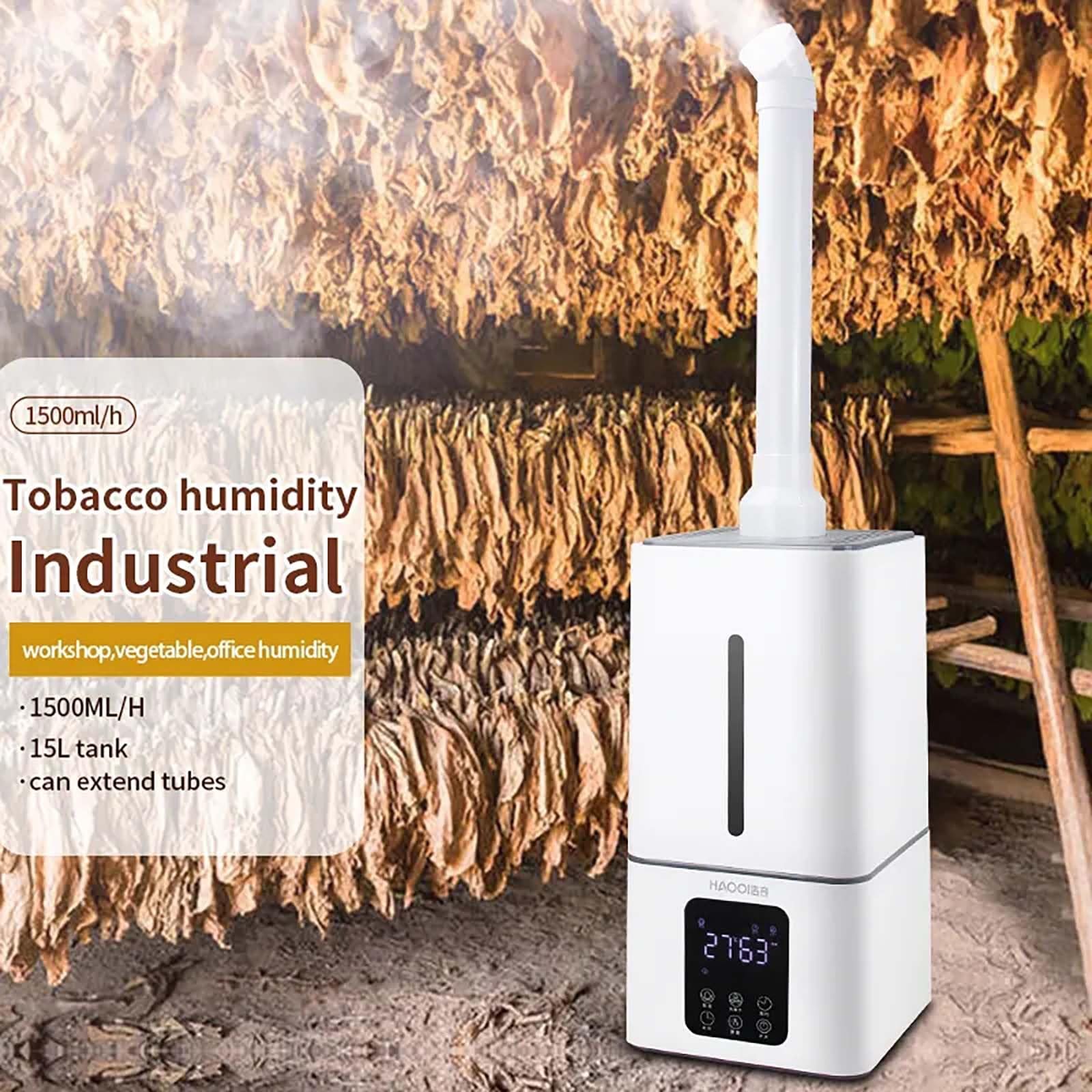 Amazon.com: 15L Dehumidifier with Digital Humidity Display, Water Tank Max  1500ml/h Mist Output Top Filling Humidifier, Timer Ideal Industrial  Humidifier for Office Warehouse Fruit and Vegetable Warehouse (Color : Home  & Kitchen