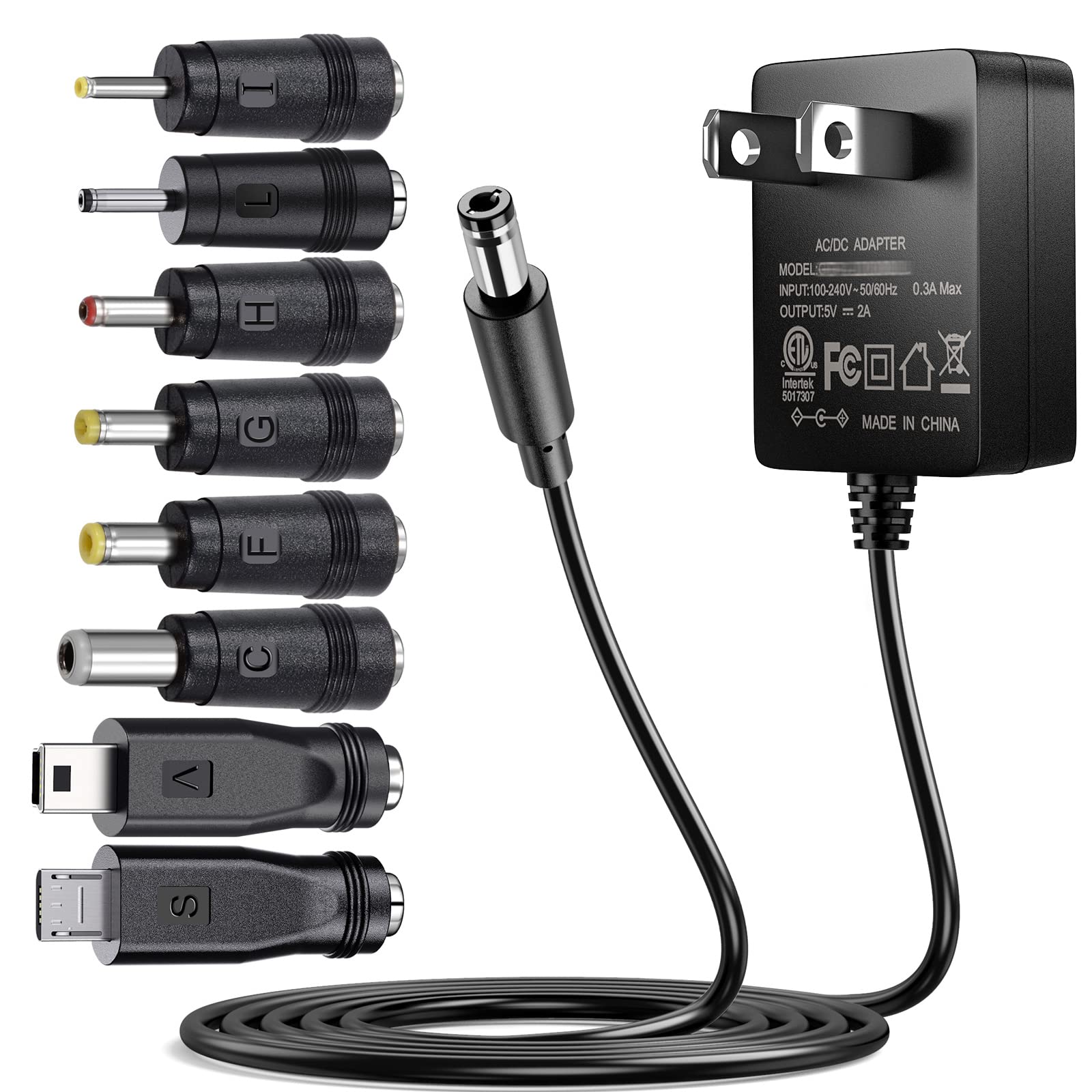 Alimentatore Waveshare 5V 5A Con Jack DC 5.5x2.1mm E Spina UE – Perfetto Per I Tuoi Progetti Elettronici!