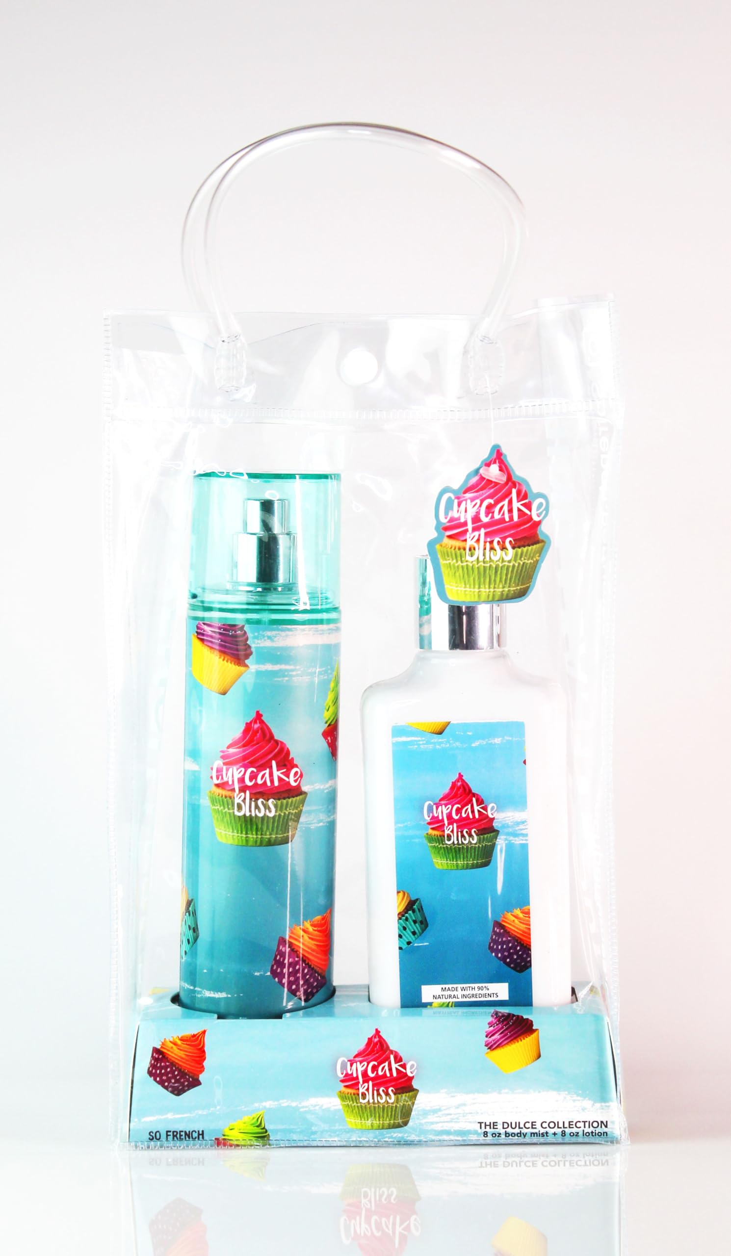 So French Dulce Collection Body Mist and Lotion Set (Cupcake Bliss)