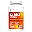 Dr. Berg Maximum Strength 2-in-1 Vitamin D3 K2 5000 IU | Naturally Derived D3 | 4X Lab-Tested & Verified | High Absorption Formula | K2 D3 Vitamin Supplement - 60 Capsules