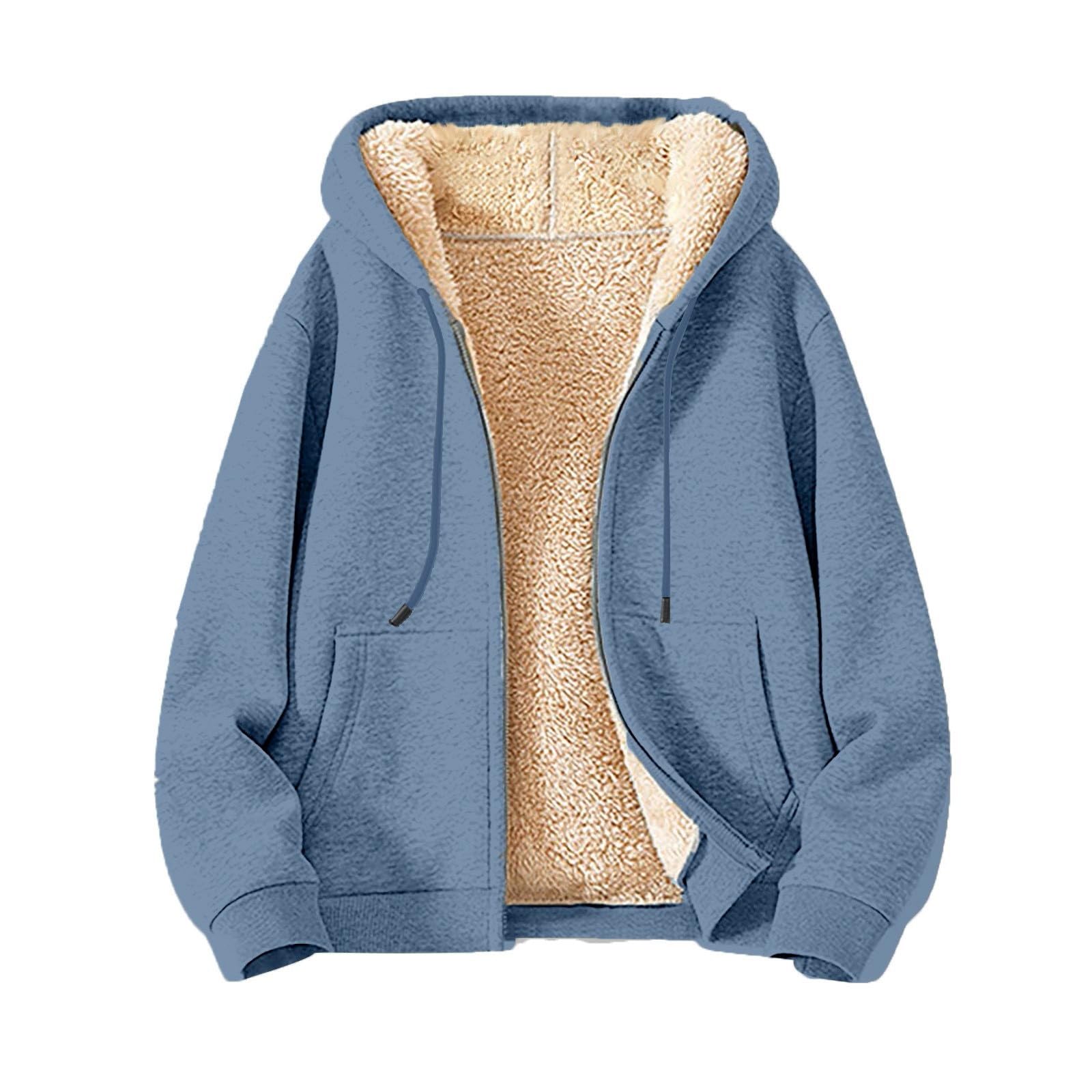 Giacca In Pile Donna Con Zip E Cappuccio - Felpa Invernale Calda, Tasche, Colore Verde Militare O Rosa, Per Sport E Tempo Libero