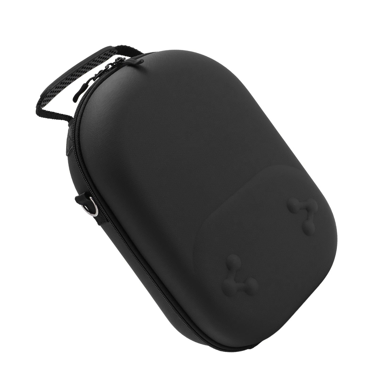 lyrlody Custodia Rigida da Viaggio, Custodia da Viaggio Organizer per Elettronica EVA PU, 13 X 9,4 X 5,3 Pollici, Antiurto per Controller Visori VR Cavi Caricabatterie per Viaggi Lavoro Casa (BLACK)