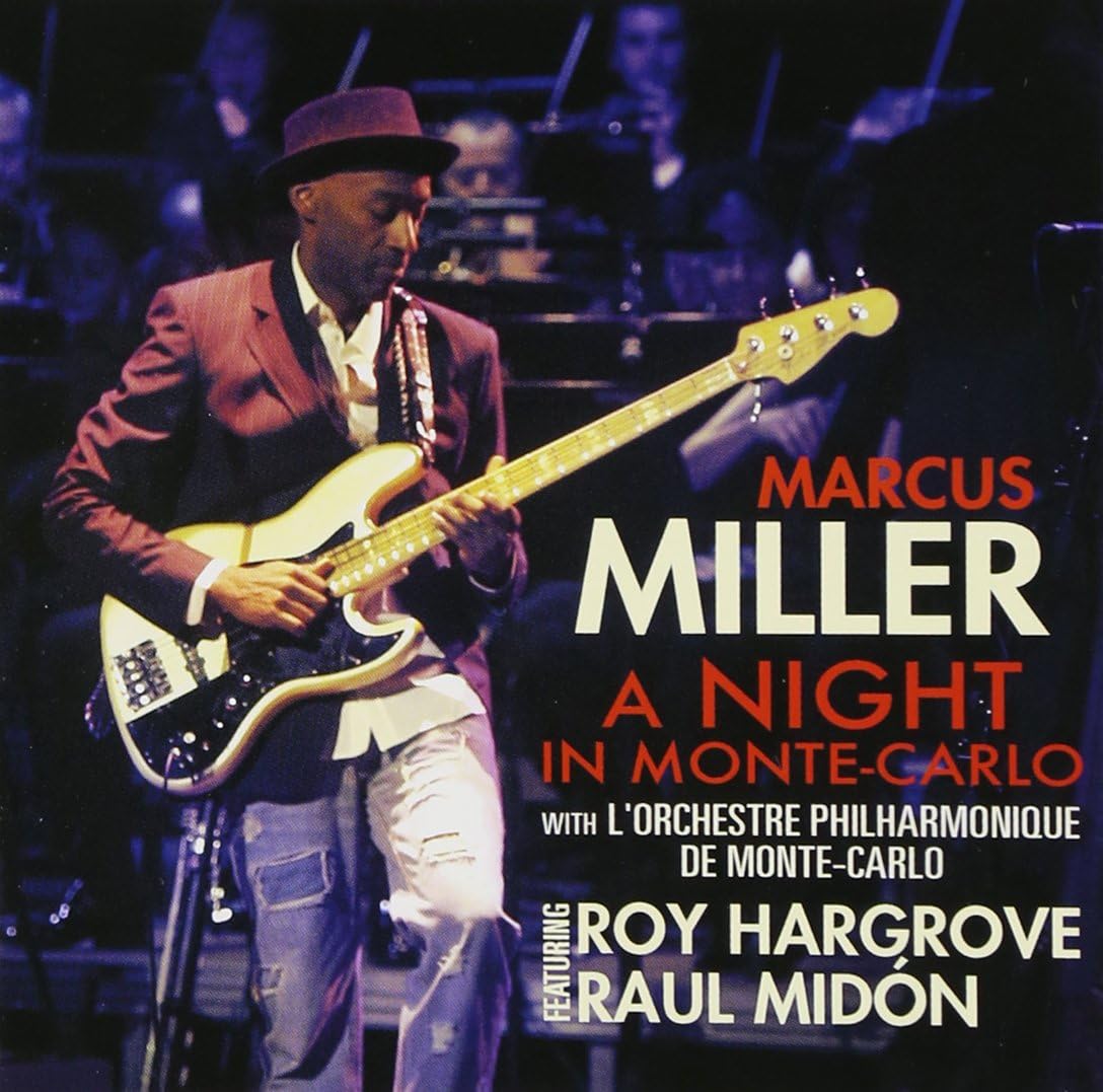 RAUL MIDÓN MARCUS MILLER ROY HARGROVE ORCHESTRE - A Night In Monte-Carlo - CD