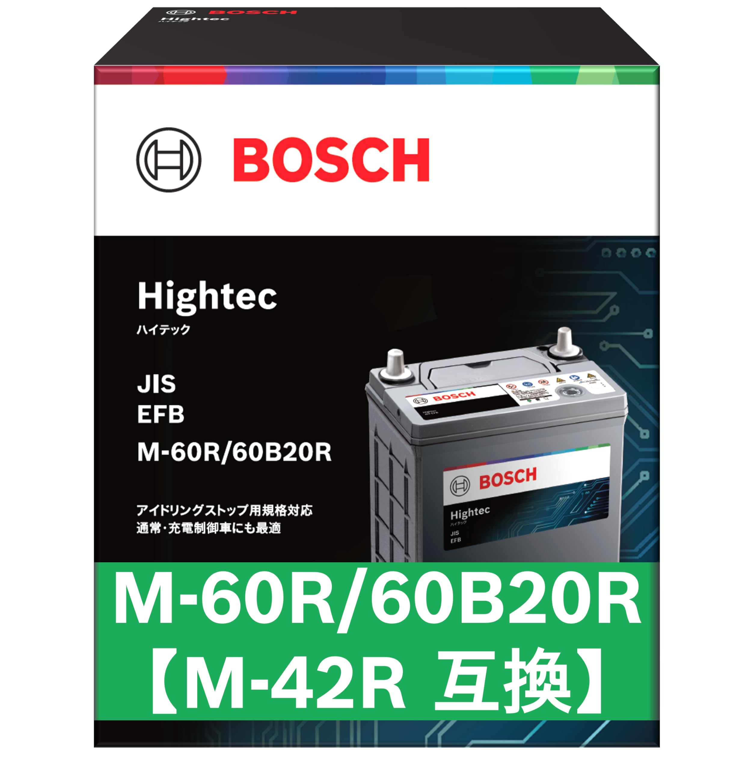 Amazon.co.jp: BOSCH (ボッシュ) 国産車バッテリー HT-M-60R/60B20R